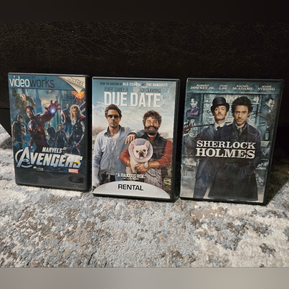 3 Robert Downey Jr. Movies